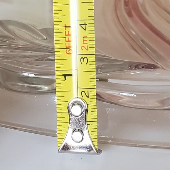 14" Colored Glass Cake Platter - Mikasa 'Satin Orchard' ca. 1994-1995 - Picture 4 of 8